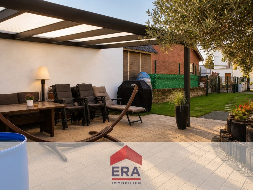 Überdachte Terrasse
