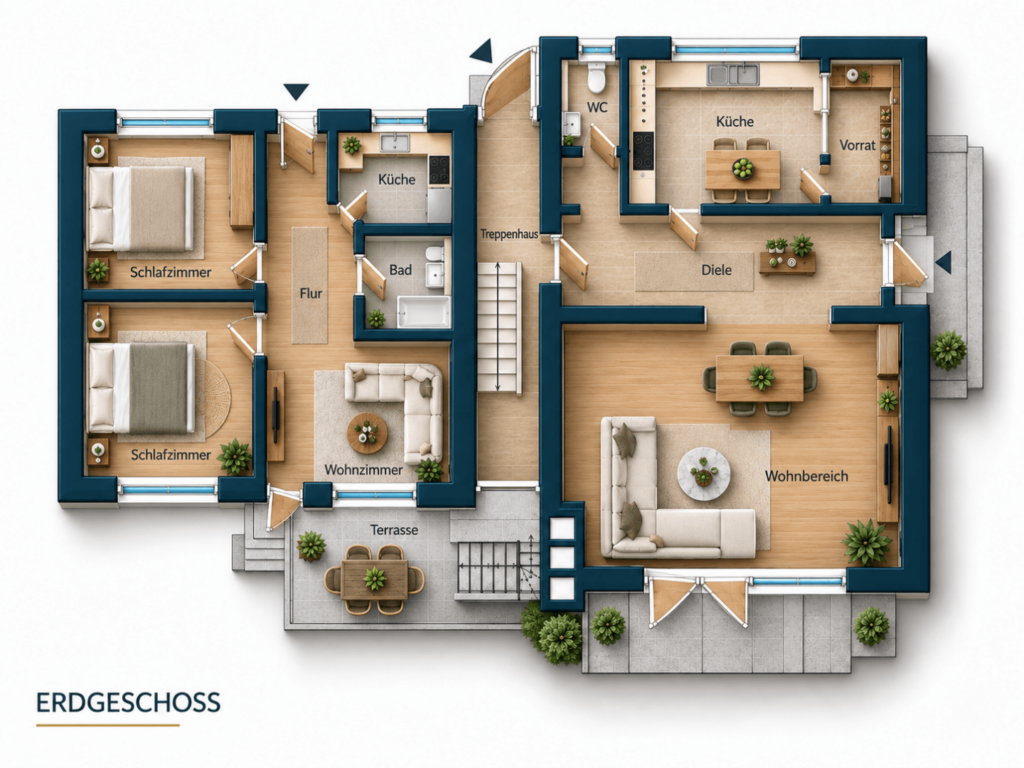 Grundriss EG